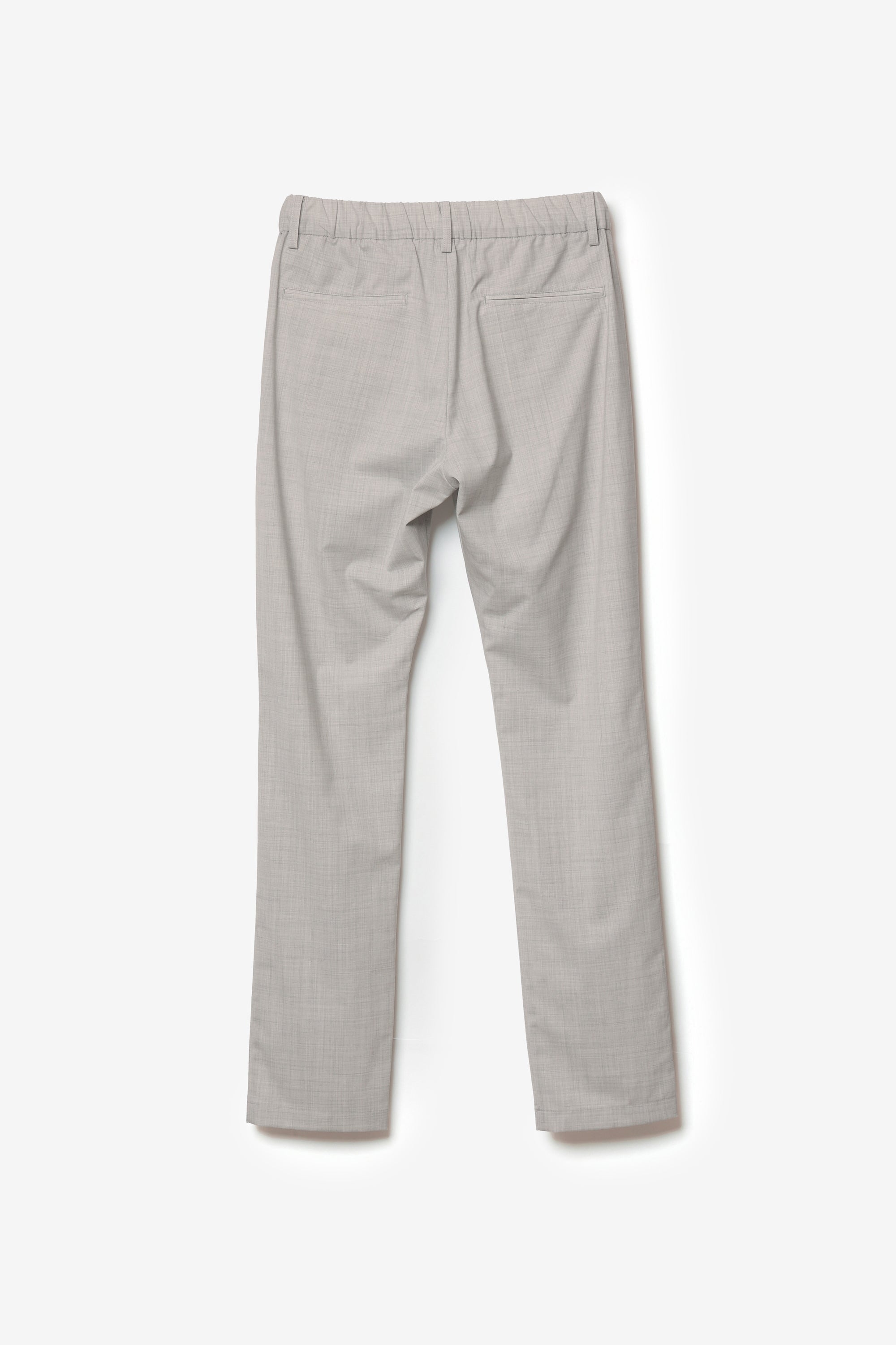 ウール/トリアセテート ストレッチトロ レギュラーフィットイージーパンツ