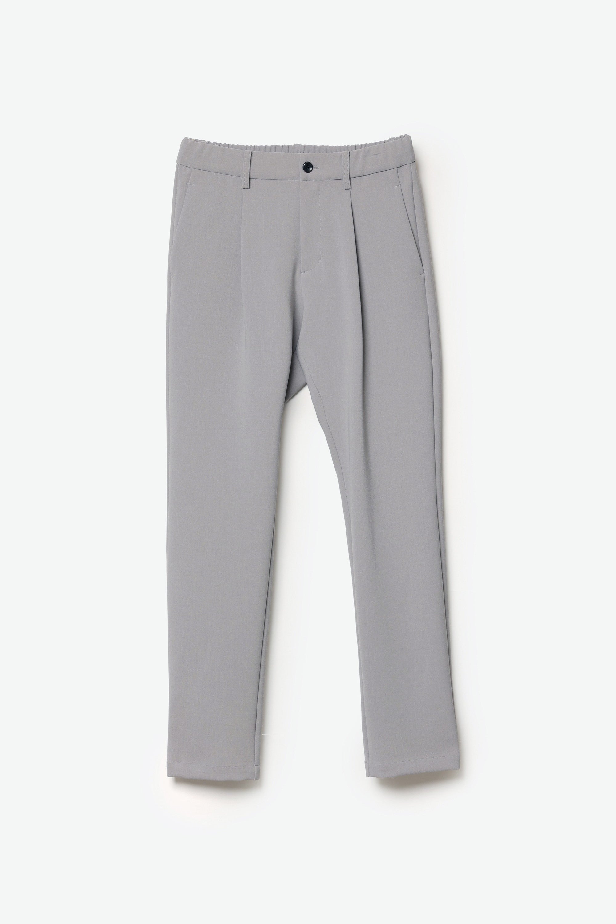 ポリエステルストレッチダブルクロス レギュラーフィットイージーパンツ