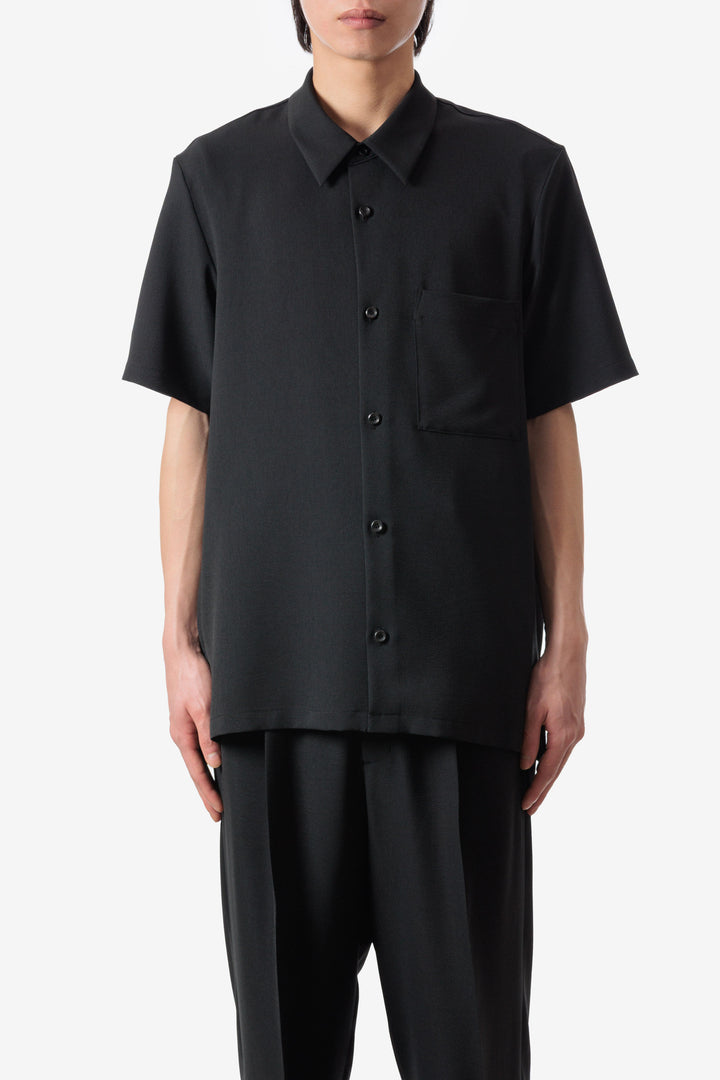 Attachment / ライトトロ セットインスリーブレギュラーカラーシャツ/1/ポリエステル/GRN/as51-084 限定商品 AS51-084 ポリエステルライトトロ セットインスリーブ