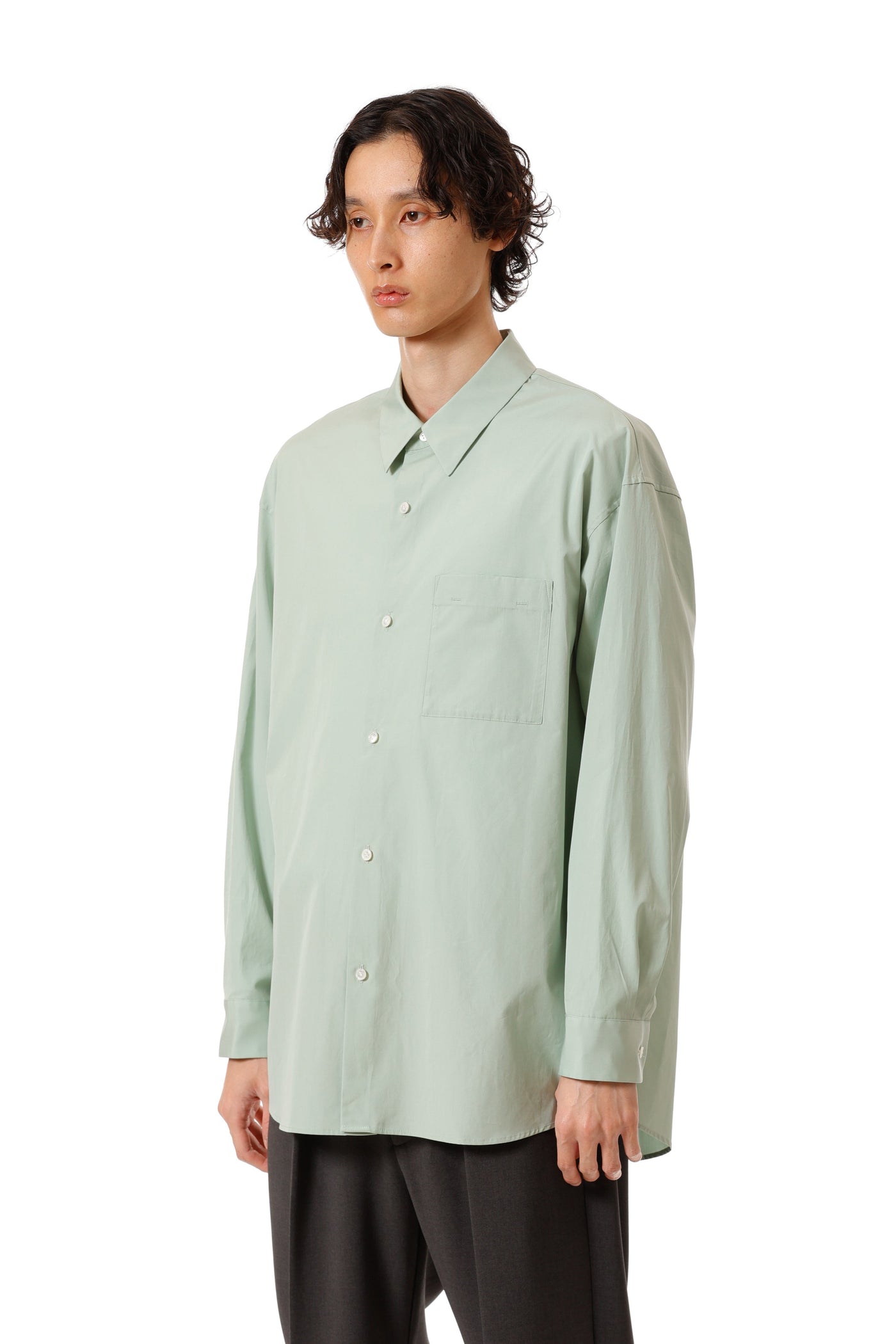 AS52-016 ギザブロード L/Sシャツ