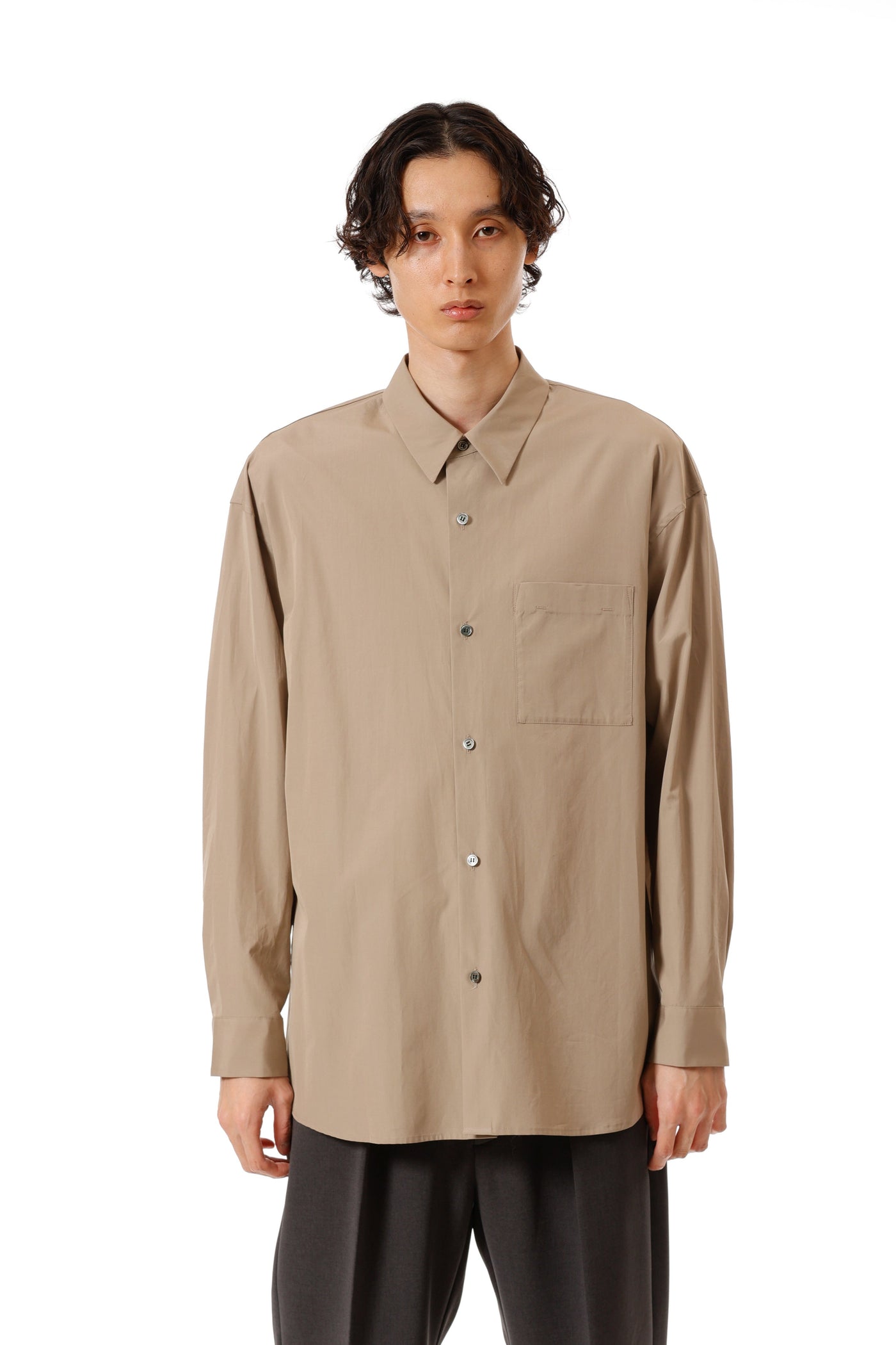 AS52-016 ギザブロード L/Sシャツ