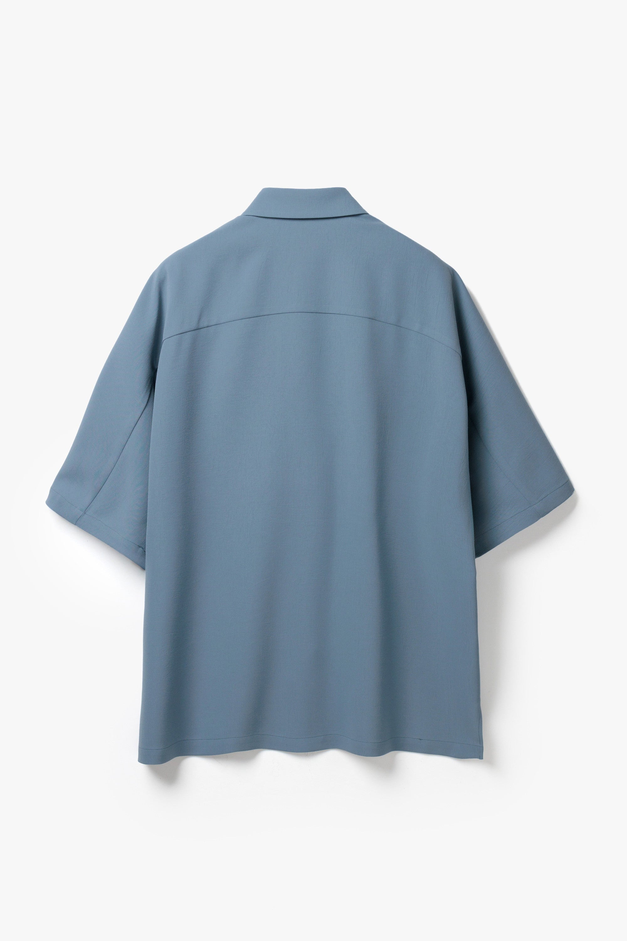 ポリエステルライトトロ ドルマンスリーブレギュラーカラーシャツ S/S