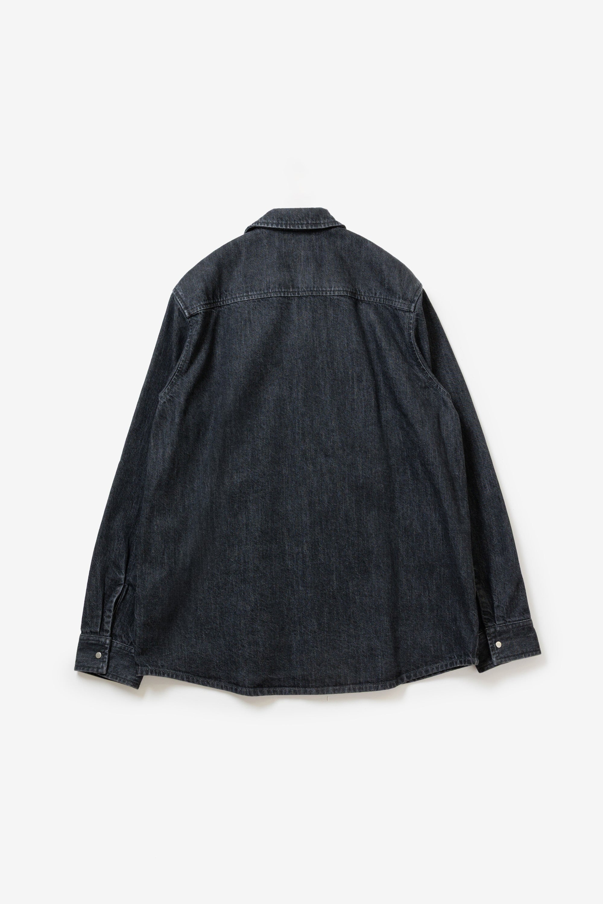 ATTACHMENT × JAPAN DENIM　LEATHER STRAP VINTAGE SHIRT JACKET