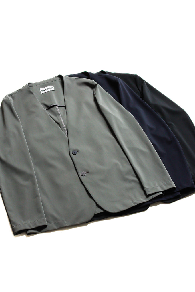 限定商品 AG41-076 ルカマットツイスト ノーカラージャケット 限定商品 AG41-076 ルカマットツイスト ノーカラージャケット
