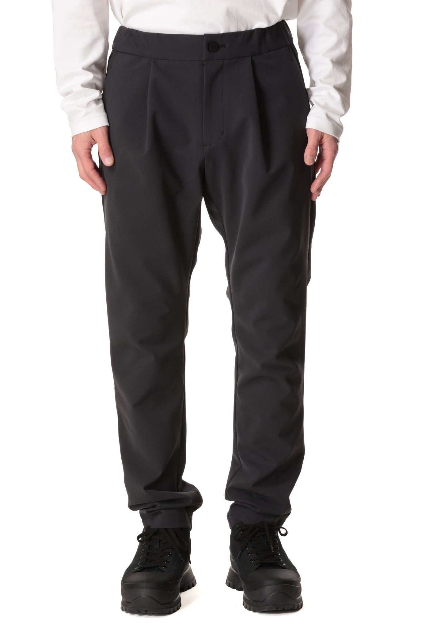 AP32-065 SOLOTEX®︎Double Cross Regular Fit Easy Pants