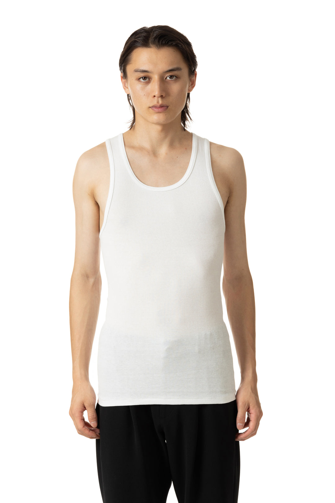 AMI ホワイト タンクトップ LAUREL Off-White Ami de Coeur Tanktop | AMI PARIS