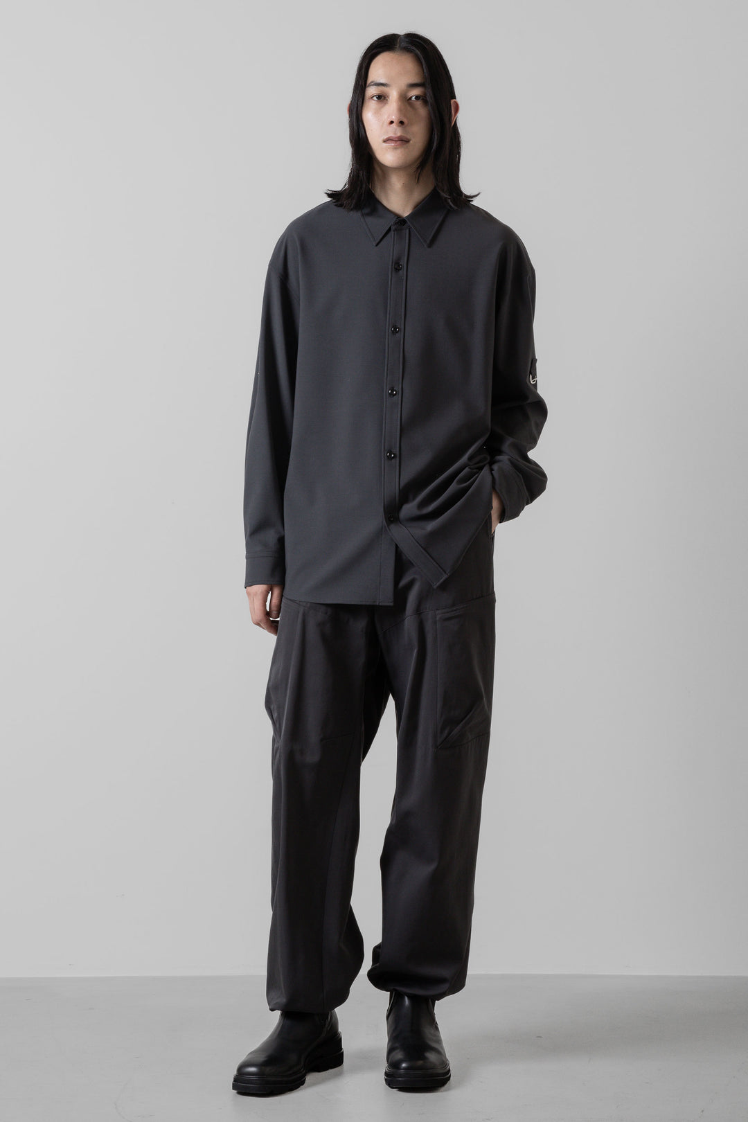 A.P.C. ナイロンパンツLサイズ Scye サイ Nylon Stretch Athletic Pants ナイロン ストレッチ