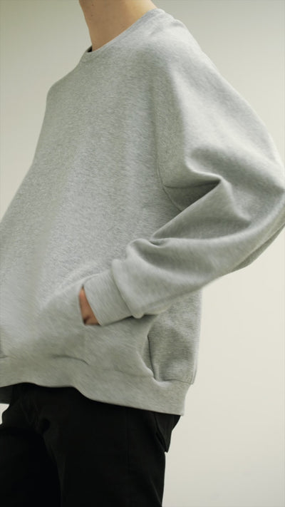 Released in February AJ41-024 Cotton/Polyester Double Knit Pullover Sweatshirt