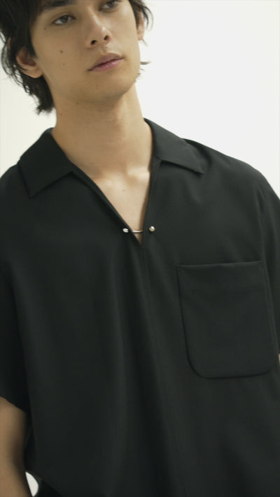 2月发售 AS41-050 ​​羊毛热带船长衬衫短袖