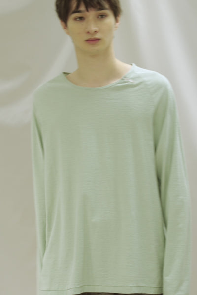 AJ52-069 ラフィージャージー ラグランスリーブTシャツL/S